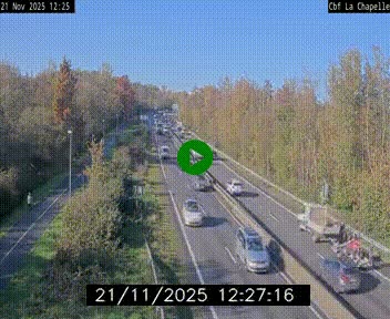 <h2>Webcam sur le périphérique de Nantes (N844) à hauteur de Porte de la Chapelle, au nord de la ville</h2>