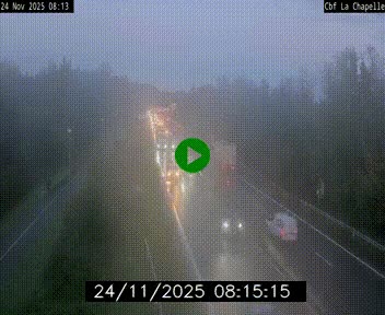 <h2>Webcam sur le périphérique de Nantes (N844) à hauteur de Porte de la Chapelle, au nord de la ville</h2>