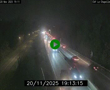 <h2>Webcam sur le périphérique de Nantes (N844) à hauteur de Porte de la Chapelle, au nord de la ville</h2>