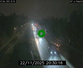 <h2>Webcam sur le périphérique de Nantes (N844) à hauteur de Porte de la Chapelle, au nord de la ville</h2>