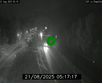 Webcam sur le périphérique de Nantes (N844) à hauteur de Porte de la Chapelle, au nord de la ville