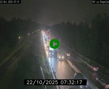 <h2>Webcam sur le périphérique de Nantes (N844) à hauteur de Porte de la Chapelle, au nord de la ville</h2>