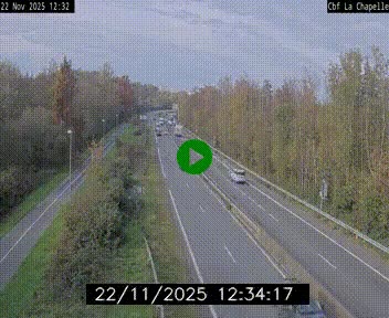 <h2>Webcam sur le périphérique de Nantes (N844) à hauteur de Porte de la Chapelle, au nord de la ville</h2>