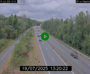 <h2>Webcam sur le périphérique de Nantes (N844) à hauteur de Porte de la Chapelle, au nord de la ville</h2>