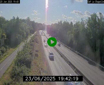 <h2>Webcam sur le périphérique de Nantes (N844) à hauteur de Porte de la Chapelle, au nord de la ville</h2>