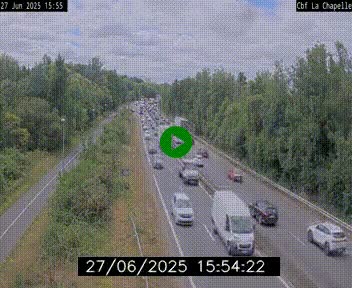 <h2>Webcam sur le périphérique de Nantes (N844) à hauteur de Porte de la Chapelle, au nord de la ville</h2>