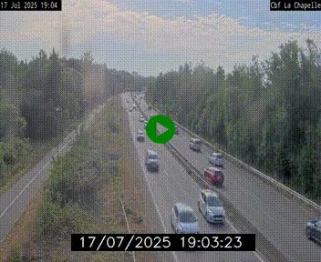 <h2>Webcam sur le périphérique de Nantes (N844) à hauteur de Porte de la Chapelle, au nord de la ville</h2>
