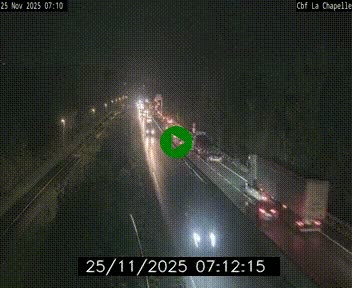 <h2>Webcam sur le périphérique de Nantes (N844) à hauteur de Porte de la Chapelle, au nord de la ville</h2>