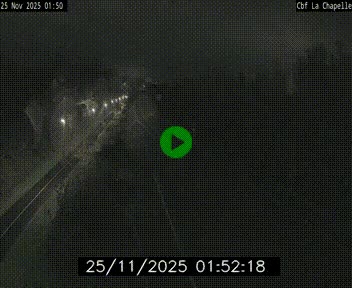 Webcam sur le périphérique de Nantes (N844) à hauteur de Porte de la Chapelle, au nord de la ville