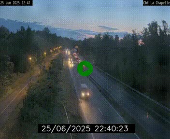 <h2>Webcam sur le périphérique de Nantes (N844) à hauteur de Porte de la Chapelle, au nord de la ville</h2>