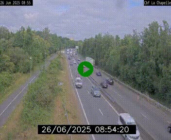 <h2>Webcam sur le périphérique de Nantes (N844) à hauteur de Porte de la Chapelle, au nord de la ville</h2>