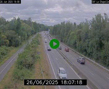 <h2>Webcam sur le périphérique de Nantes (N844) à hauteur de Porte de la Chapelle, au nord de la ville</h2>