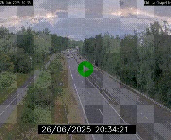 <h2>Webcam sur le périphérique de Nantes (N844) à hauteur de Porte de la Chapelle, au nord de la ville</h2>