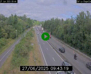 <h2>Webcam sur le périphérique de Nantes (N844) à hauteur de Porte de la Chapelle, au nord de la ville</h2>