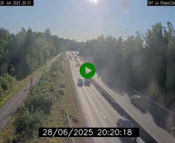 <h2>Webcam sur le périphérique de Nantes (N844) à hauteur de Porte de la Chapelle, au nord de la ville</h2>