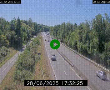 <h2>Webcam sur le périphérique de Nantes (N844) à hauteur de Porte de la Chapelle, au nord de la ville</h2>