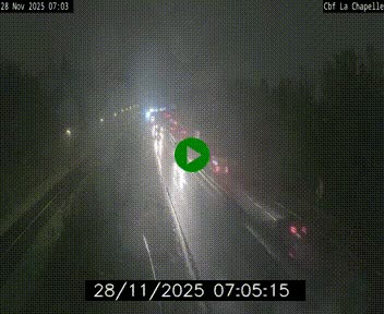 <h2>Webcam sur le périphérique de Nantes (N844) à hauteur de Porte de la Chapelle, au nord de la ville</h2>