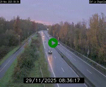 <h2>Webcam sur le périphérique de Nantes (N844) à hauteur de Porte de la Chapelle, au nord de la ville</h2>