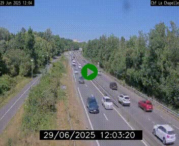 <h2>Webcam sur le périphérique de Nantes (N844) à hauteur de Porte de la Chapelle, au nord de la ville</h2>