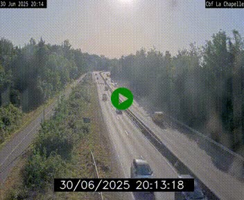<h2>Webcam sur le périphérique de Nantes (N844) à hauteur de Porte de la Chapelle, au nord de la ville</h2>