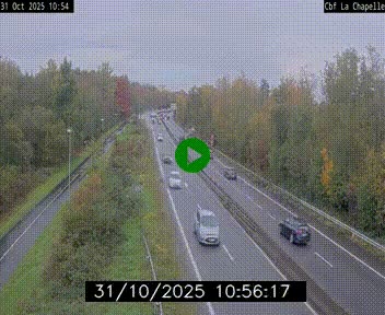 <h2>Webcam sur le périphérique de Nantes (N844) à hauteur de Porte de la Chapelle, au nord de la ville</h2>