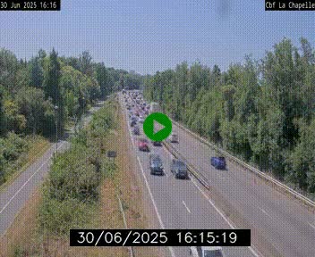 <h2>Webcam sur le périphérique de Nantes (N844) à hauteur de Porte de la Chapelle, au nord de la ville</h2>