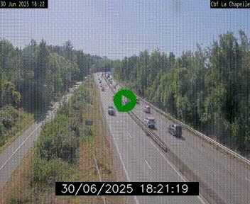 <h2>Webcam sur le périphérique de Nantes (N844) à hauteur de Porte de la Chapelle, au nord de la ville</h2>