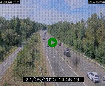 <h2>Webcam sur le périphérique de Nantes (N844) à hauteur de Porte de la Chapelle, au nord de la ville</h2>