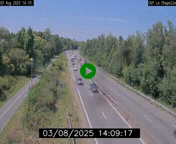 <h2>Webcam sur le périphérique de Nantes (N844) à hauteur de Porte de la Chapelle, au nord de la ville</h2>