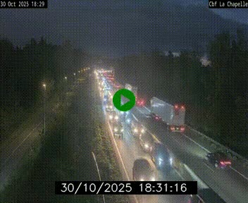 <h2>Webcam sur le périphérique de Nantes (N844) à hauteur de Porte de la Chapelle, au nord de la ville</h2>