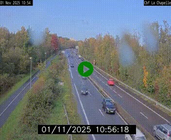 <h2>Webcam sur le périphérique de Nantes (N844) à hauteur de Porte de la Chapelle, au nord de la ville</h2>