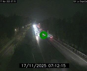 <h2>Webcam sur le périphérique de Nantes (N844) à hauteur de Porte de la Chapelle, au nord de la ville</h2>