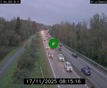 <h2>Webcam sur le périphérique de Nantes (N844) à hauteur de Porte de la Chapelle, au nord de la ville</h2>