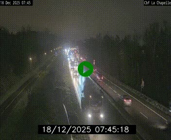 <h2>Webcam sur le périphérique de Nantes (N844) à hauteur de Porte de la Chapelle, au nord de la ville</h2>