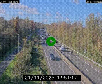 <h2>Webcam sur le périphérique de Nantes (N844) à hauteur de Porte de la Chapelle, au nord de la ville</h2>