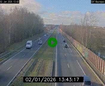 <h2>Webcam sur le périphérique de Rennes (N136) à hauteur de Maurepas, au nord de la ville</h2>