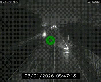 <h2>Webcam sur le périphérique de Rennes (N136) à hauteur de Maurepas, au nord de la ville</h2>