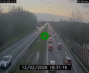<h2>Webcam sur le périphérique de Rennes (N136) à hauteur de Maurepas, au nord de la ville</h2>