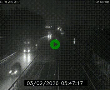 <h2>Webcam sur le périphérique de Rennes (N136) à hauteur de Maurepas, au nord de la ville</h2>