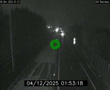 <h2>Webcam sur le périphérique de Rennes (N136) à hauteur de Maurepas, au nord de la ville</h2>