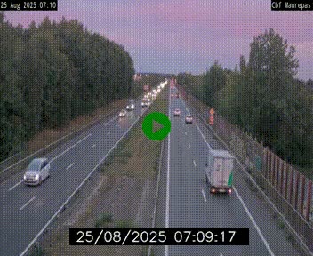 <h2>Webcam sur le périphérique de Rennes (N136) à hauteur de Maurepas, au nord de la ville</h2>