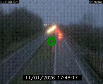 <h2>Webcam sur le périphérique de Rennes (N136) à hauteur de Maurepas, au nord de la ville</h2>