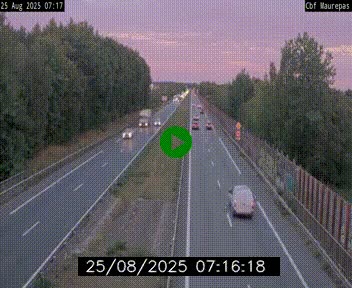 <h2>Webcam sur le périphérique de Rennes (N136) à hauteur de Maurepas, au nord de la ville</h2>