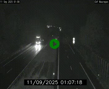 <h2>Webcam sur le périphérique de Rennes (N136) à hauteur de Maurepas, au nord de la ville</h2>