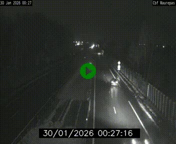 Webcam sur le périphérique de Rennes (N136) à hauteur de Maurepas, au nord de la ville