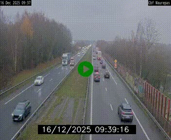 Webcam sur le périphérique de Rennes (N136) à hauteur de Maurepas, au nord de la ville