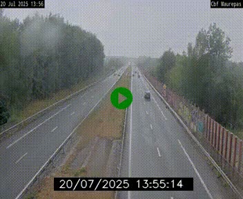 <h2>Webcam sur le périphérique de Rennes (N136) à hauteur de Maurepas, au nord de la ville</h2>