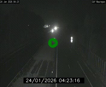 <h2>Webcam sur le périphérique de Rennes (N136) à hauteur de Maurepas, au nord de la ville</h2>