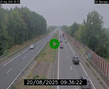 <h2>Webcam sur le périphérique de Rennes (N136) à hauteur de Maurepas, au nord de la ville</h2>