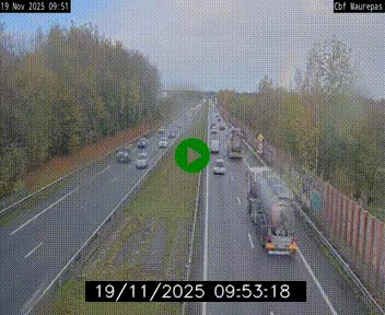<h2>Webcam sur le périphérique de Rennes (N136) à hauteur de Maurepas, au nord de la ville</h2>